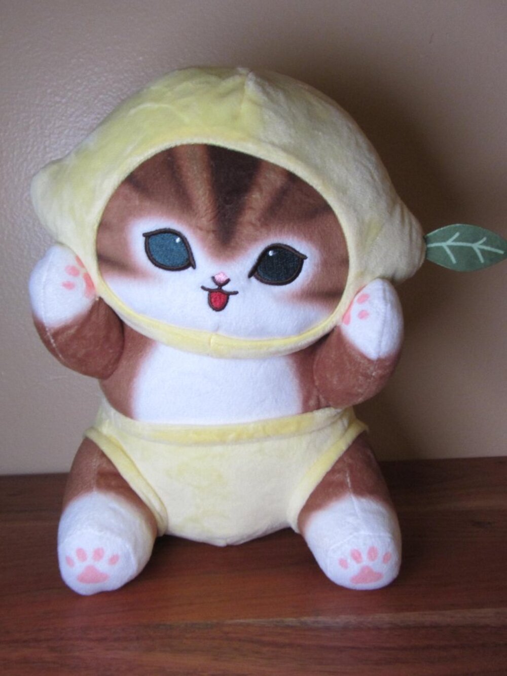 plush 10" mofusand lemon cat 2025 (W6687)